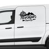 Abenteuer Bergkompass Vinyl Autoaufkleber Für Auto Wohnmobil Wohnwagen Wohnmobil Karosserie Fenster DIY Dekoration Vinyl Aufkleber Zubehör