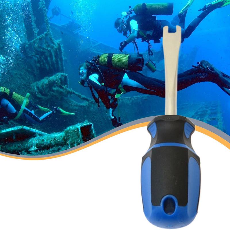Scuba Dive Valve Removal Tool Portable Wrench For Scuba Cylinder Tank Valves Easy Installation & Removal Water Sports Regulator