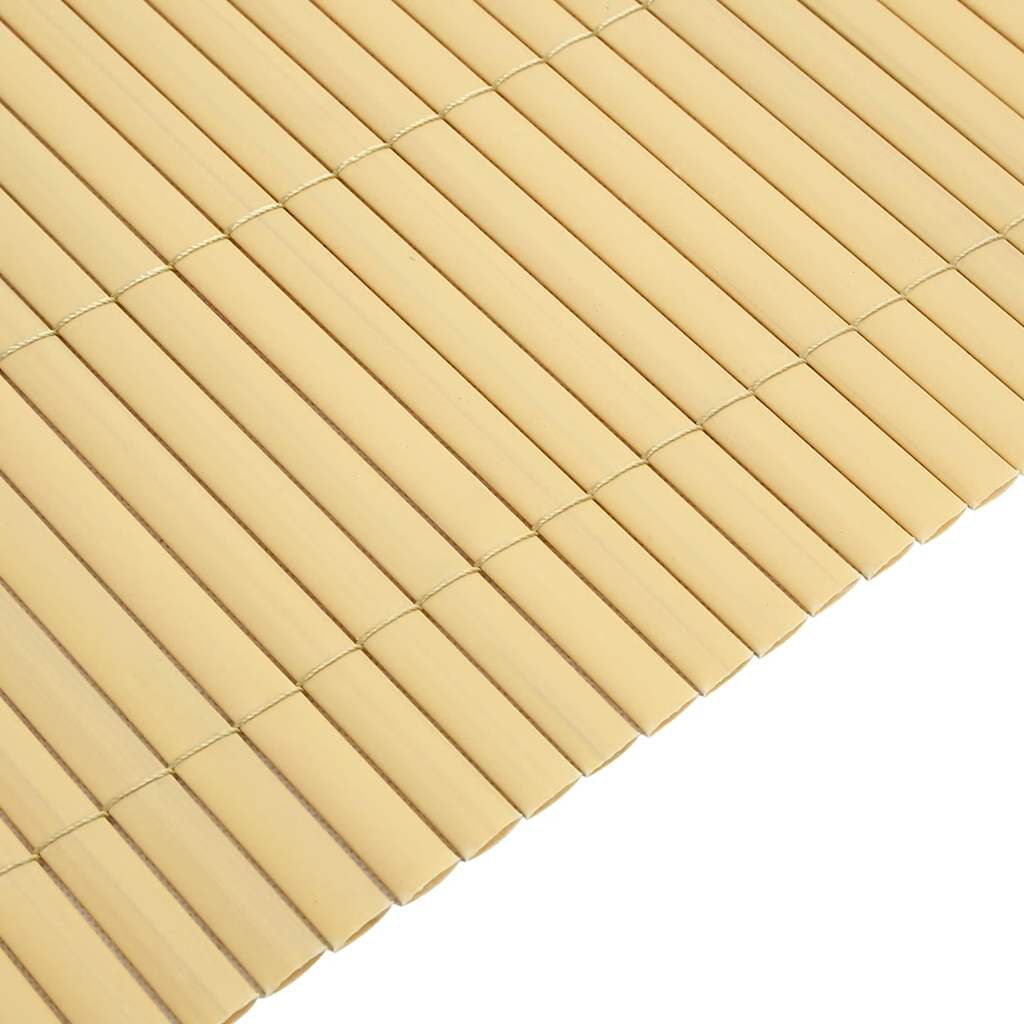 Vidaxl Double-Sided Fence, 110 X 400 Cm, Yellow