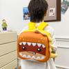 School bag hard shell cartoon small dinosaur eggshell children's bag small and medium class light versatile backpack