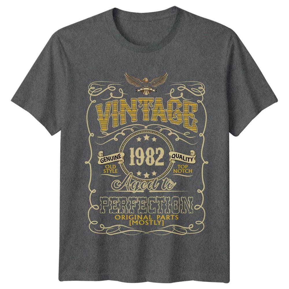 Vintage 1982 Aged To Perfection Unisexs TShirt 44th Birthday Gift
