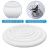 145cm Diameter Inflatable Cover Energy Saving Round Hot Tub Lid Outdoor Spa Pool Windproof Rain Overflow Thermal Cover