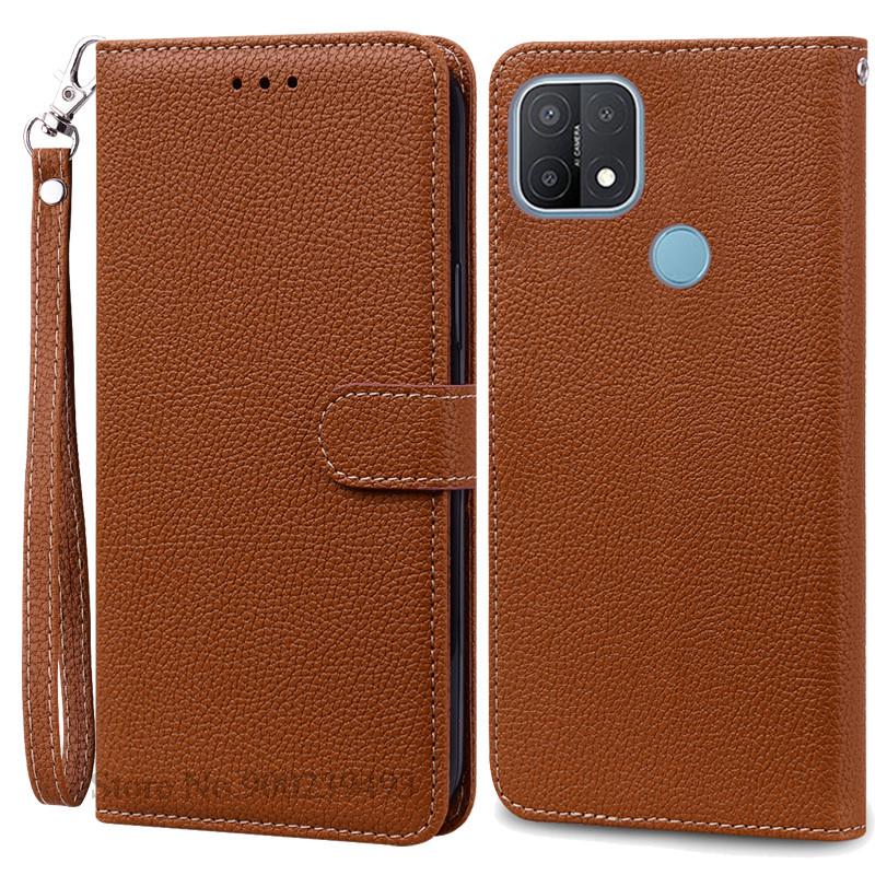 For OPPO A15 Case OPPO A15S Cover Silicone Wallet Flip Cover For OPPO A15 CPH2185 A15S CPH2179 Phone Case Leather Coque Fundas