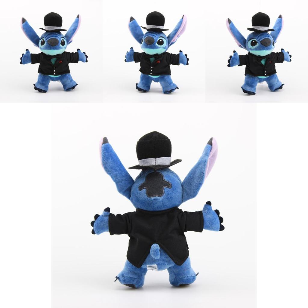 Luxurious And Cuddly New Anime Suit Lilo Stitch Plush Bear Kid Soft Toy Gift 24cm Doll Toys