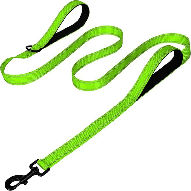 Double Layer Explosion-Proof Reflective Dog Leash - Shock-Absorbing, Thickened Pet Leash