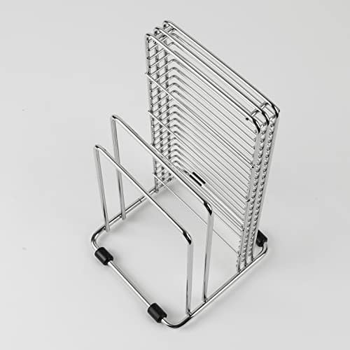 Pearl Metal Knife/Cutting Board Stand Stainless Steel At Aqua HB-3945