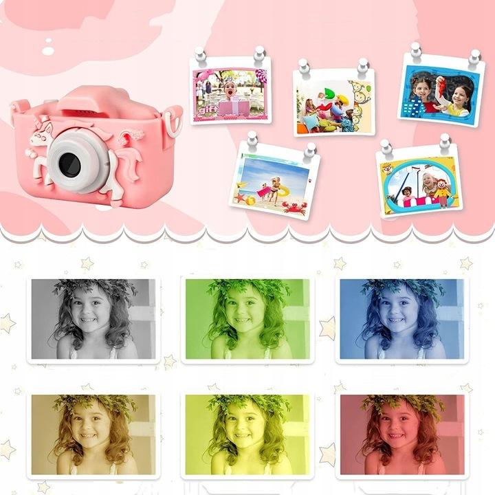 Kamera Cyfrowa Fotograficzny Zabawka Dla Dzieci, Z Karta 32 Gb I Czytnik