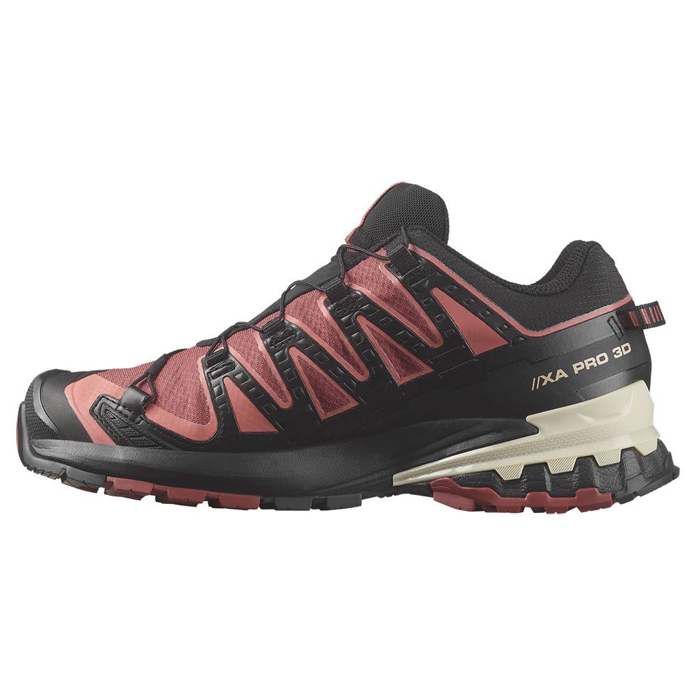 Salomon XA Pro 3D V9 GTX Women's 471191 Cow Hide/Black/Faded Rose 23.5 Cm