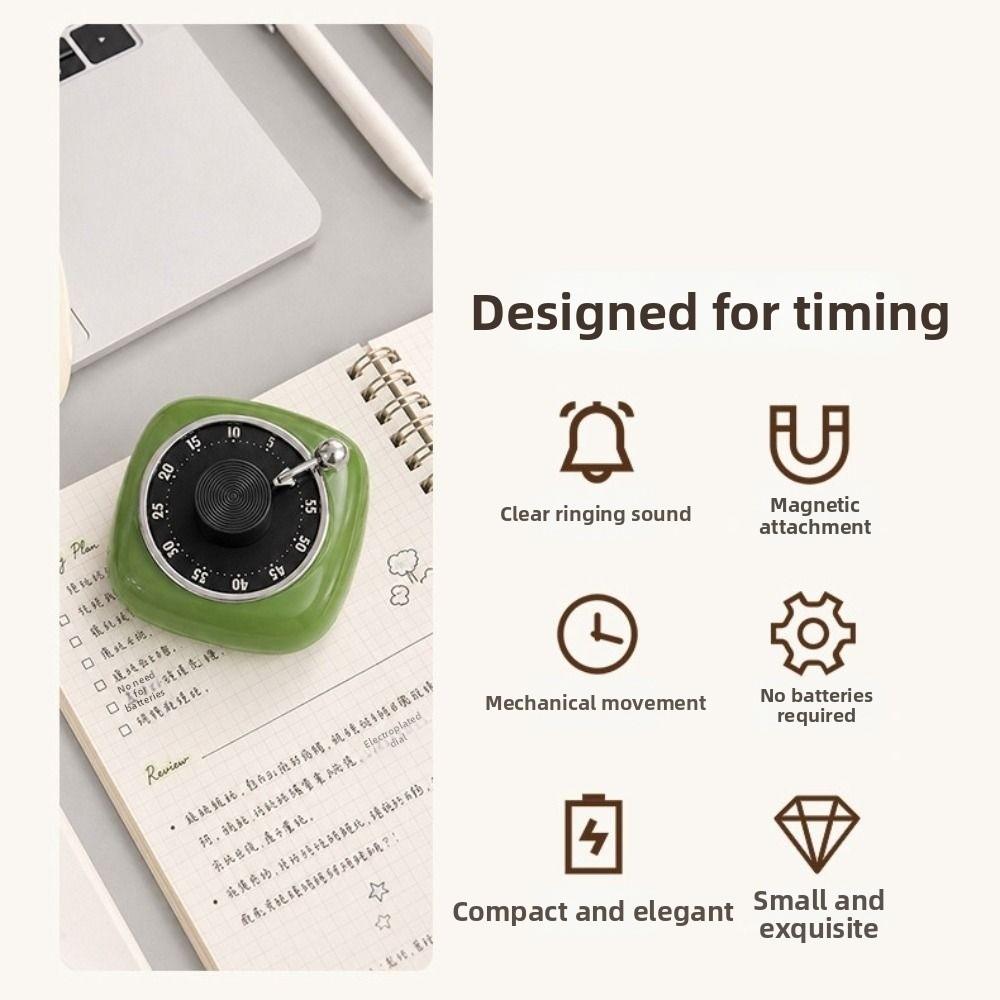 Self Discipline Countdown Alarm Clock Record Design Children Study Timer  Kids/Adult