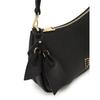 Daks Black Genuine Leather Dd Point Shoulder Bag