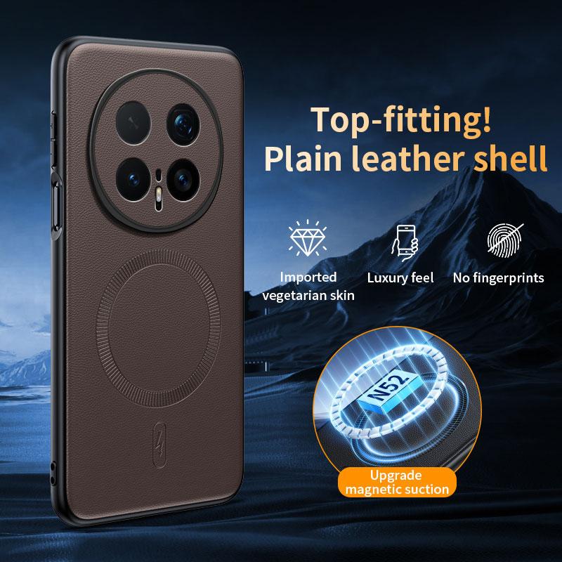 Premium Business Leather Full Protective Case for Honor 600 500 400 300 200 X9D X9C Magic 8 7 Pro Lite Magnetic Protection Cover