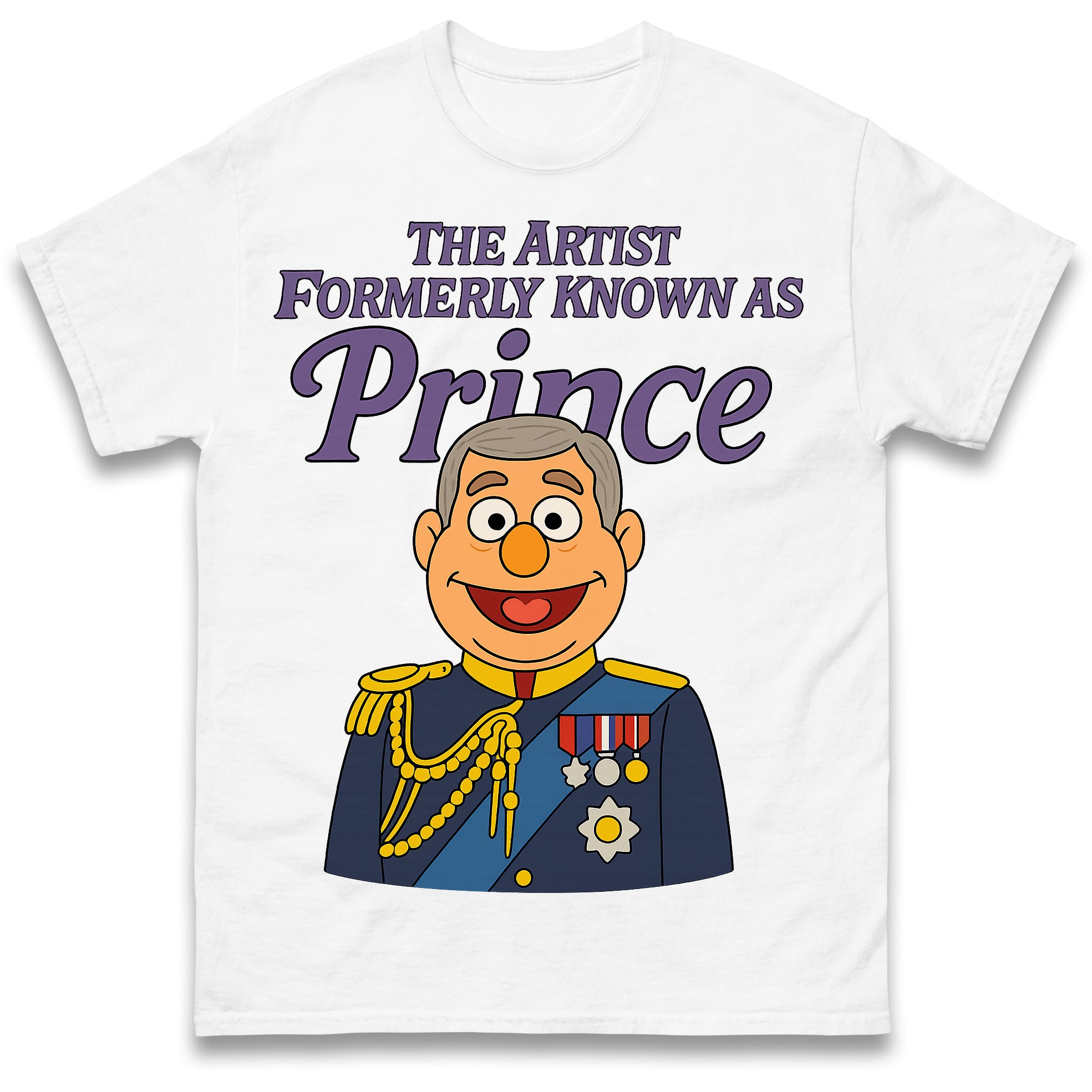 The Artist Formerly Known as Prince Andrew T Shirt Tshirt Mens Womens Unisex Tops Tees 3XL