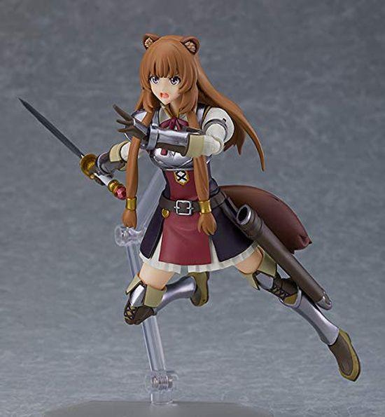 Max Factory Figma The Rising of the Shield Hero Raphtalia, nicht maßstabsgetreue, bemalte, bewegliche Plastikfigur, Weiterverkauf