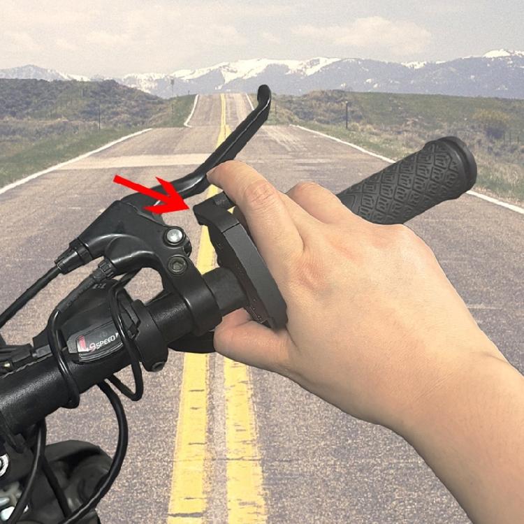 Electric Bike Thumb Input Assembly with ABS Bar Mount and Cable for Daily Unit Exchange, Fit Review and Service