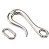 SXR-100Mm Pelican Hook & Eye With Quick Release Link Stainless Steel 316 Marine Boat Hardware