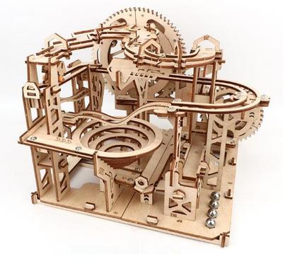 Wooden 3D Wood 3D Puzzle for Model Running Ball Puzzle, Puzzle, Adults, Puzzle, (Advanced Level)