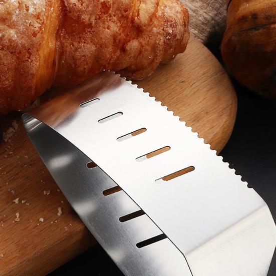 Stainless Steel Watermelon Slicer Easy Watermelon Cutting Tool with Ergonomic Handle Home Kitchen Fruit Slicer for Watermelon Cantaloupe Apples