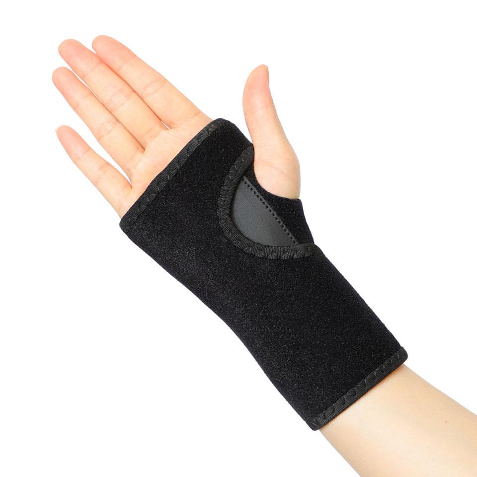 Durable And Safe 1Pcs Sports Aluminum Plate Tendon Sheath Wrist Brace Wrist Immobilization Brace Double Strap Compression Wrist Brace