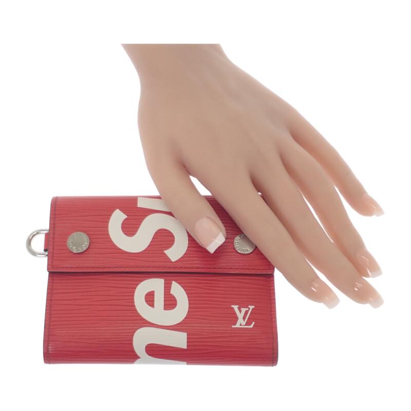 LOUIS VUITTON  M67755 Epi Bifold Wallet Red mens