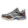 SAUCONY Grid Fusion Comfortable Versatile Colorful Metallic Low-Top Running Shoes Unisex Running Shoes Gray Silver S79063-9