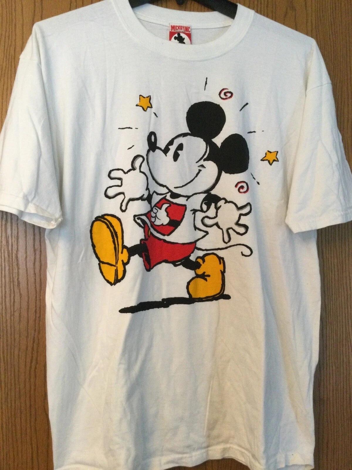 Mickey Mouse - Walt Disney World - White Shirt - 2 Sided - XL - Mickey Inc. S