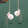 for Filled Fragrant Herbs Chinese Style Sachet Printing Tassel Small Pouch  Ladies