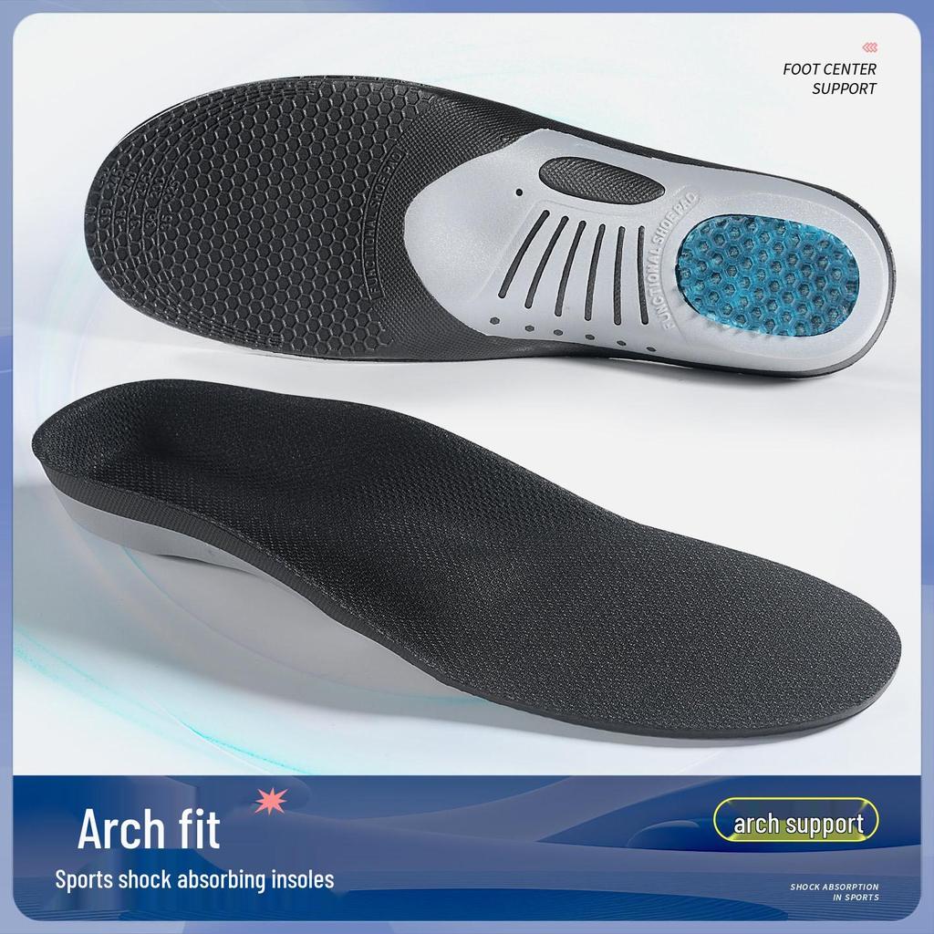 Breathable EVA Orthotic Insoles for Arch Support & Shock Absorption in Basketball & Running