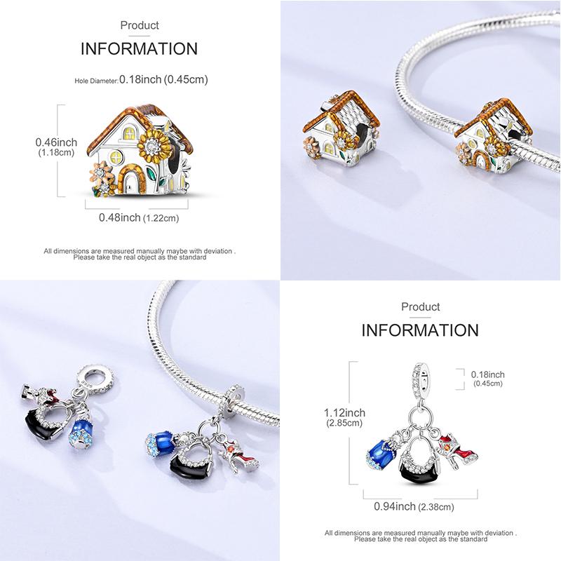 100% Copper Handbag Sun Hat Beach Bikini Trendy Charms Beads Pendants 3Mm Diy Making Fine Jewelry