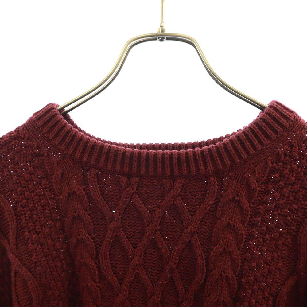 Lafayette Short Sleeve Knit L Bordeaux Series Logo Embroidery Men's Used