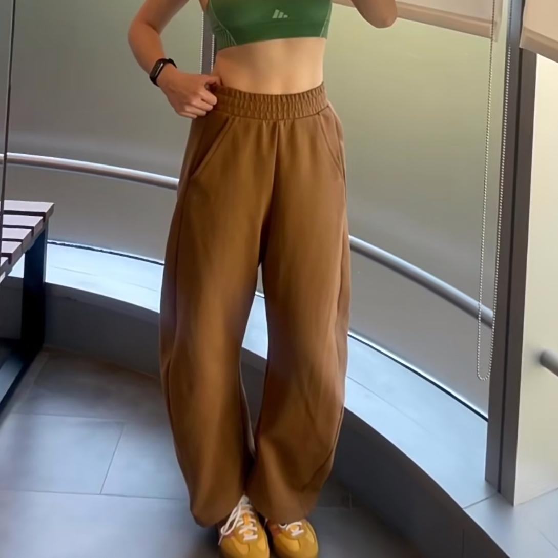 Adidas/Adidas Women s New Sports Casual Loose Banana Pants Jz4056 L