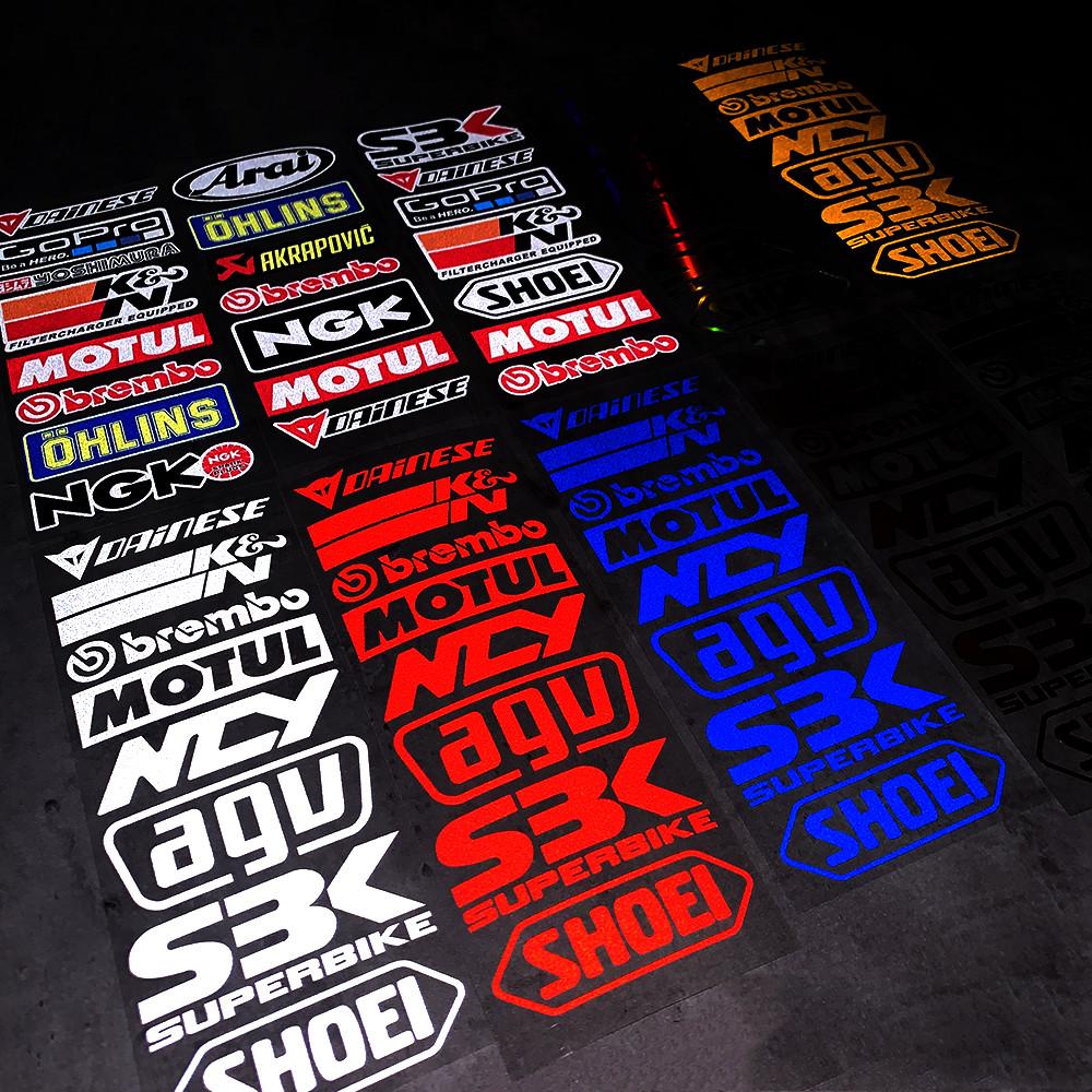 Car Styling Helmet Motorcycle Tank Decals Stickers for Motor Side Body Tmax Tank Tail Side Box Applique