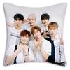 Cool Fashion Singer Korean Wave Pillow Covers Cartoon Sofa Decorative Home Double-sided Printing Short Plush Cute Cushion Cover