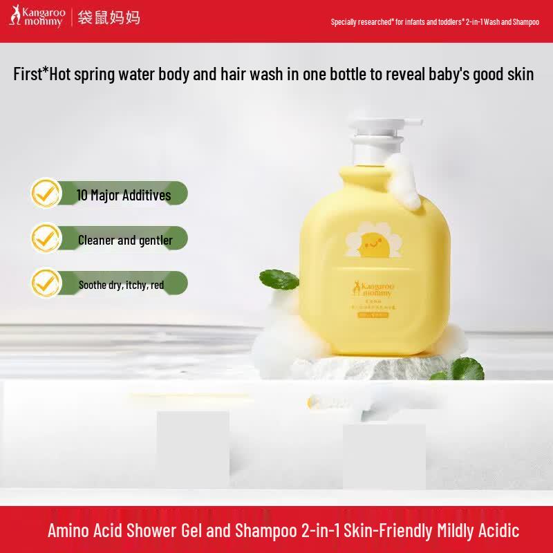 Kangaroo Mother Baby Soothing 2-in-1 Wash  Care