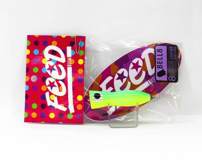 Feed Bell 8 Handgemachter Holz Popper Schwimmköder 8 Gramm 22 (6022)