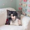Cute Wriothesley Kawaii Case Plush Fabric Soft Pillowcase Double Sided Print Cushion Cover Household Gifts