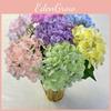 Durable Soft Touch Hydrangea Artificial Flowers 72 Petal Wedding Home Centerpieces