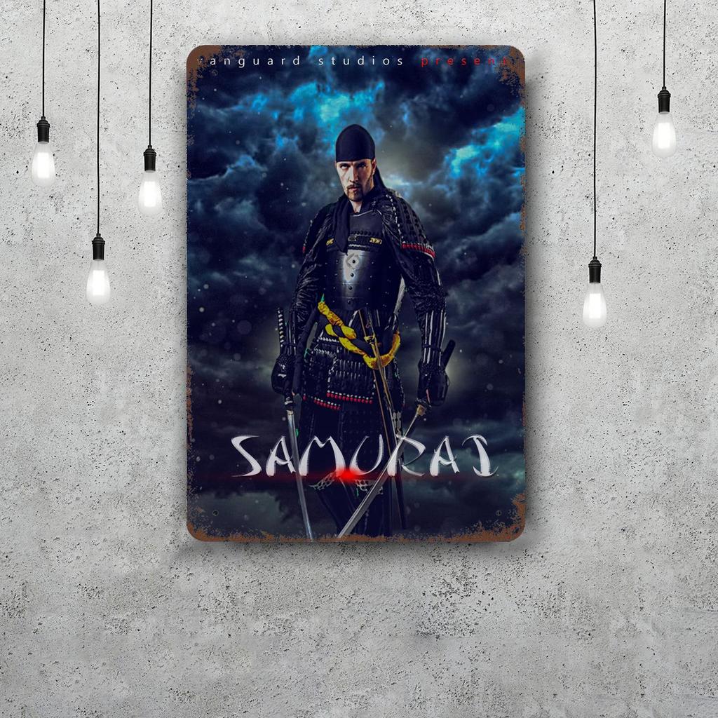samurai champloo Decor Vintage Metal Signs Tin Signs Captain Poster Decor for Bar Pub Club Man Cave Wall Decoration