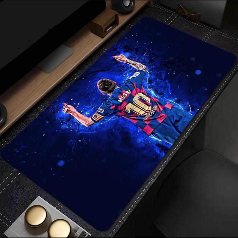 Argentina Football Star Messi Mouse Pad, Rubber Base, Esports Desk Mat, Mouse Pad for Gamers and Office Use, Gaming Desk , Easy To Clean Mat
