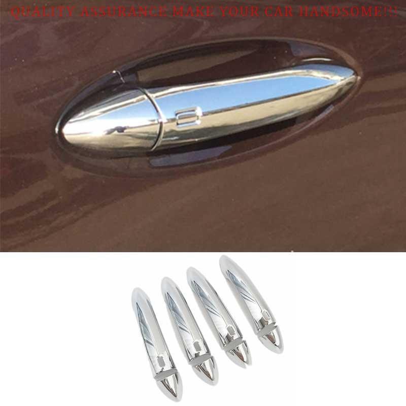 For Buick Lacrosse 2017-2019 Chrome ABS Exterior Side Door Handle Cover Trim 8PC