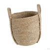 Basket Flower Plants Straw Pots Decor