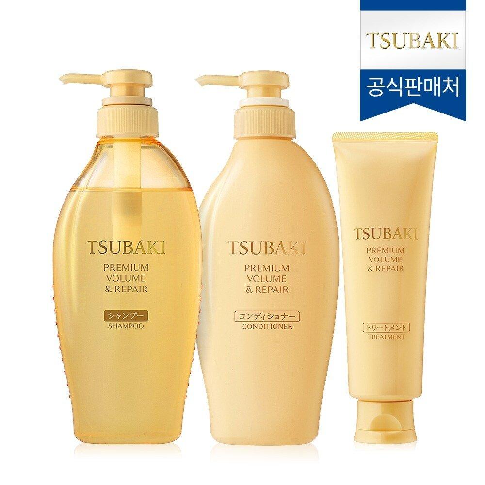 NEW Tsubaki Premium Volume & Repair 3-piece set