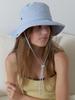 Leobeumimonseuteo Lake Seer Sucker Bucket Hat_Sky Blue (L262Mcp040)