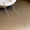 Elegant Beaded Freshwater Pearl Clavicle Necklace for Women