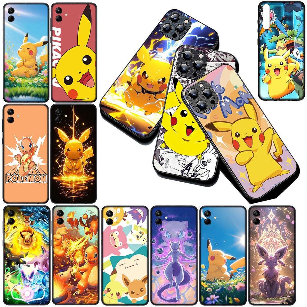 Casing for Xiaomi Redmi Note 12 11 10 A3 Pro 10A 10C 12C Note12 5G 4G Phone Cover Protective Case Cartoon P-Pokemons P-Pikachus