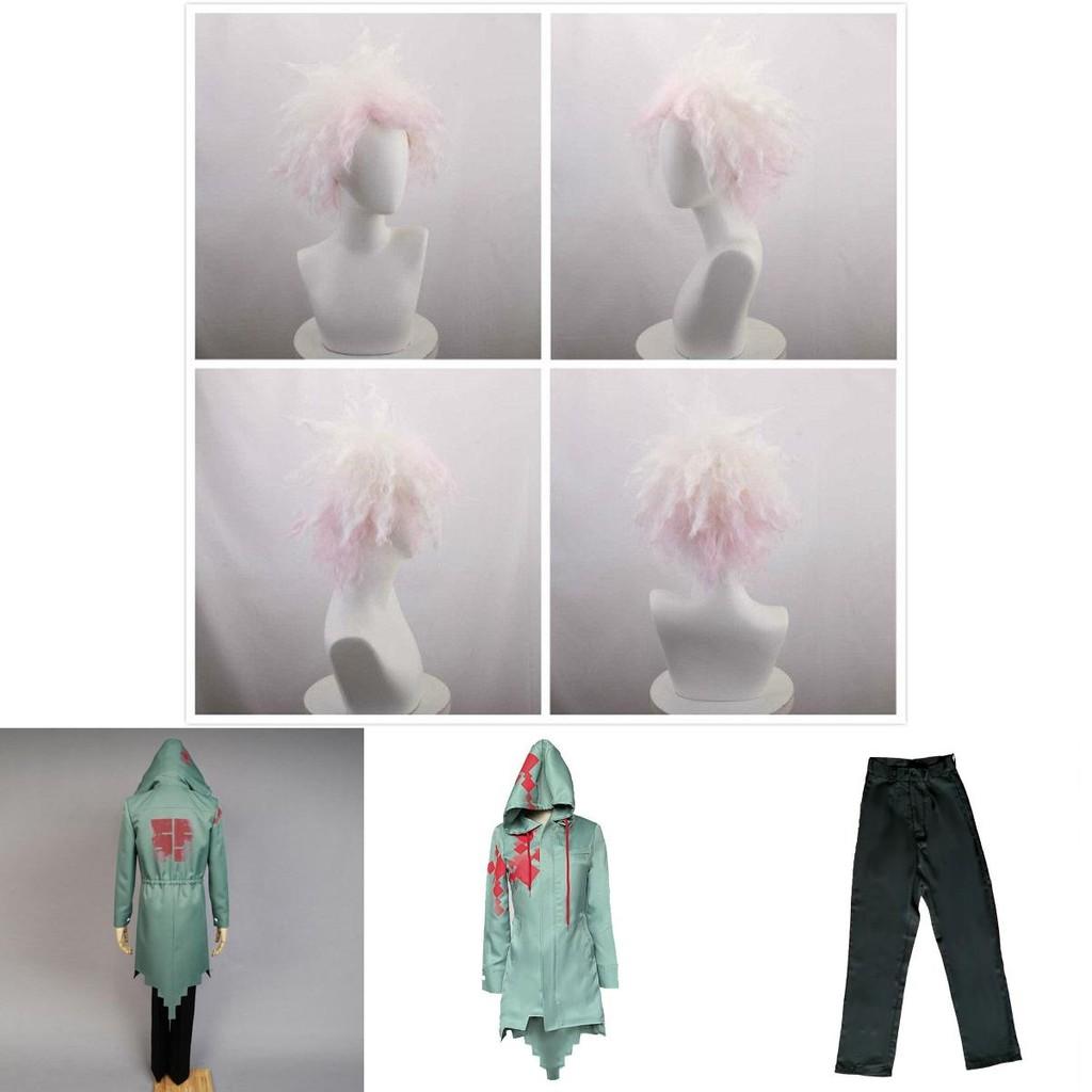 Stylish Danganronpa Komaeda Nagito Anime Costume Uniform Suit With Accessories