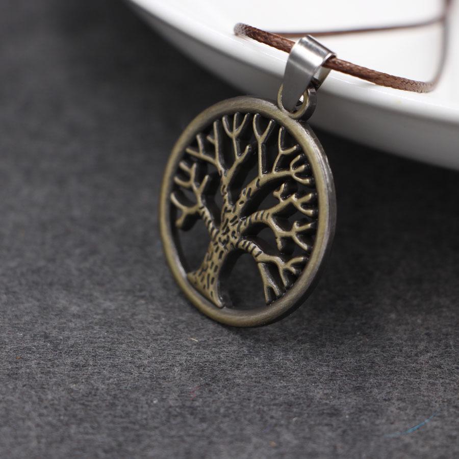 

Мужское ожерелье-подвеска из титановой стали «Древо жизни» - Простые модные украшения