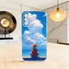 Luffy Straw Hat Calm Ocean Straw Hat  Phone Case For SamsungA10,12,20,21S,30,31,40,50,51,52,70,71 Transparent Cover