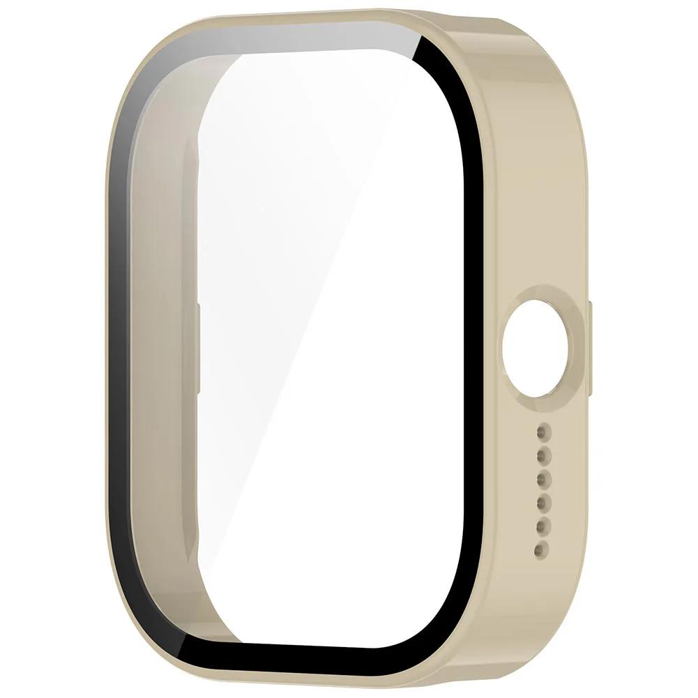 

Премиальный защитный чехол с защитным стеклом для экрана для CMF by Nothing Watch Pro Аксессуары слоновая кость