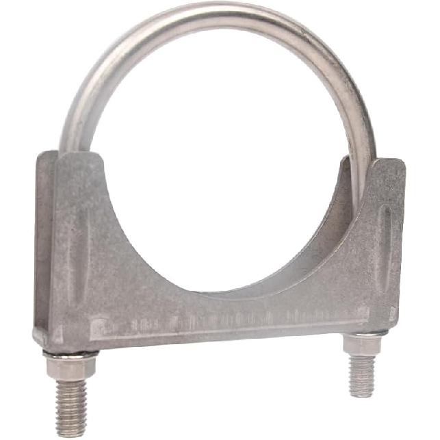2 Inch Clamps Heavy Duty 2" Stainless Steel U Bolt Muffer Exhaust Clamp Hanger For Pipes (51Mm)
