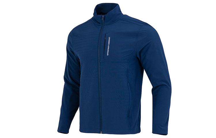Under Armour Jackets Men s Blue Stand Collar Moderate Other 1373407-408 S